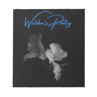 Walden's Poetry Logo alternate design Notepad