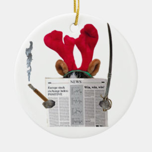 Waldo Ceramic Ornament