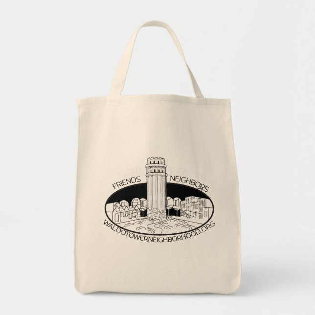 Waldo Tower Neighbourhood Association Tote Bag (Front)