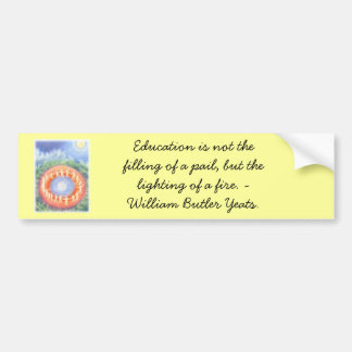 waldorf school bumper sticker