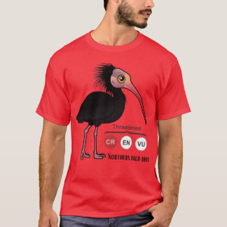 Waldrapp Critically Endangered bird friend T-Shirt