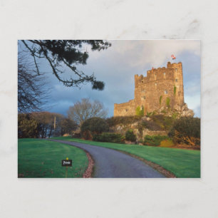Wales - A private welsh castle near St. Postcard