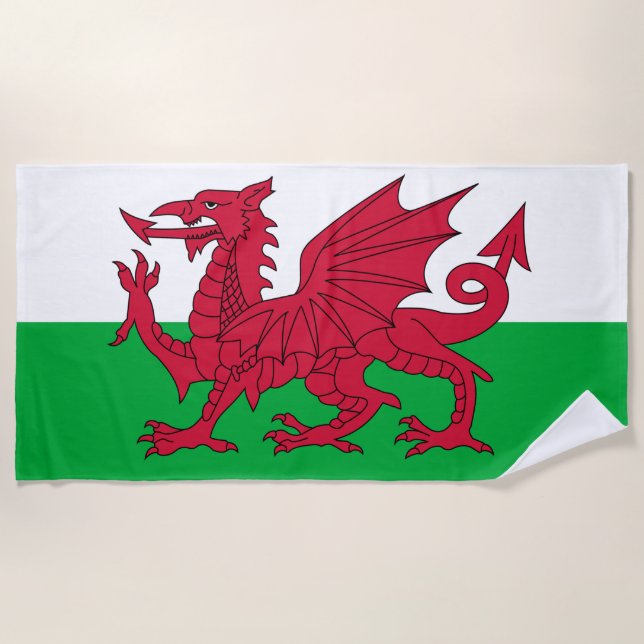 Wales Beach Towel (Front)