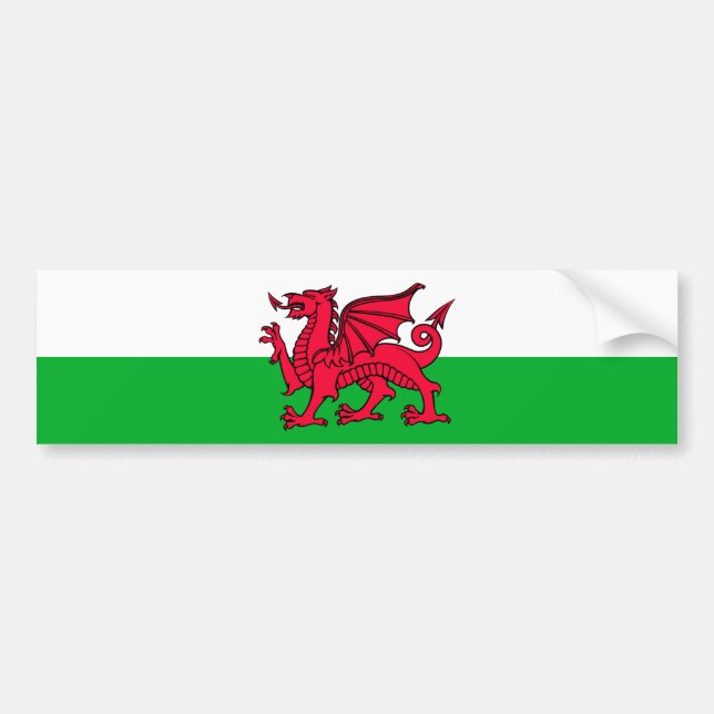 Wales Bumper Sticker (Front)