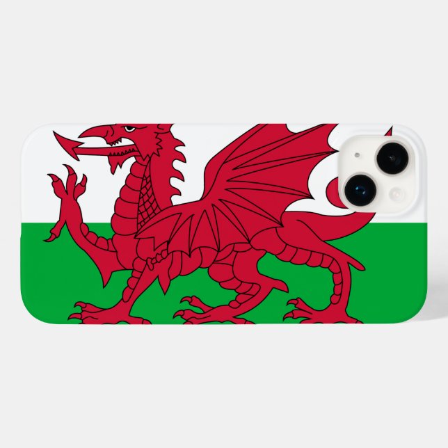 Wales Case-Mate iPhone Case (Back (Horizontal))