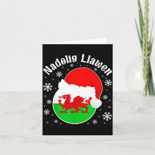 Wales Christmas Welsh Christmas Greeting Nadolig L Card