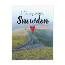 Wales Conquered Snowdon Landscape Welsh Railway