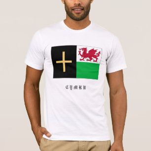Wales Cross & Dragon T-Shirt