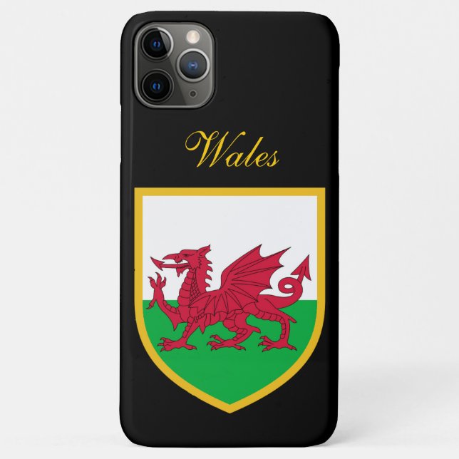 Wales Flag Case-Mate iPhone Case (Back)
