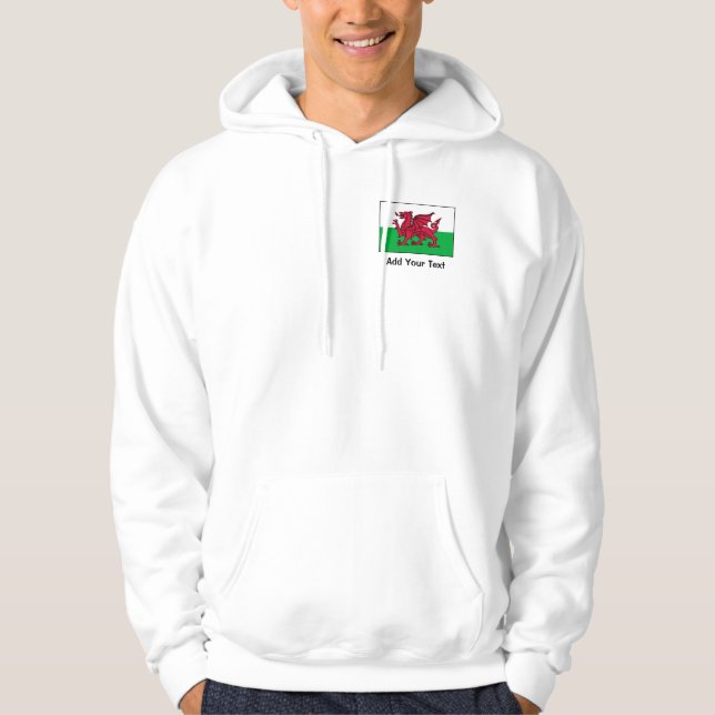 Wales Flag Hoodie (Front)
