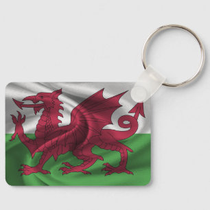 Wales Flag Keychain