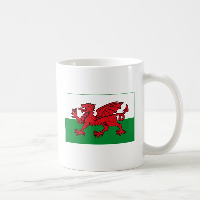 Wales Flag (light) Mug (Right)