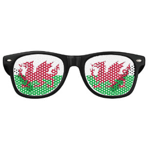Wales flag Party Sunglasses