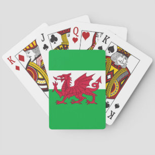wales flag playing cards