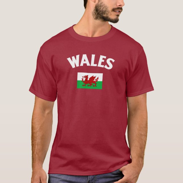 Wales Flag T-Shirt (Front)