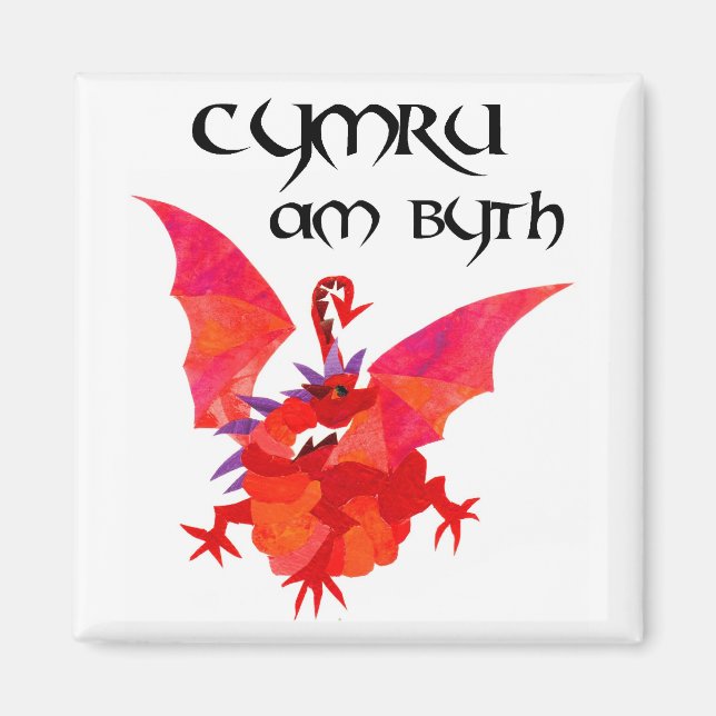'Wales Forever' magnet (Front)