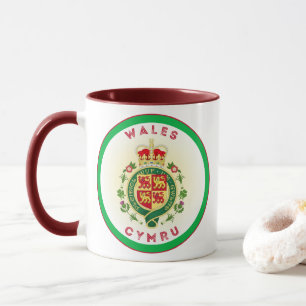 Wales Heritage Emblem Mug