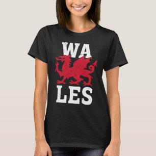 Wales Home Pride Welsh Flag T-Shirt