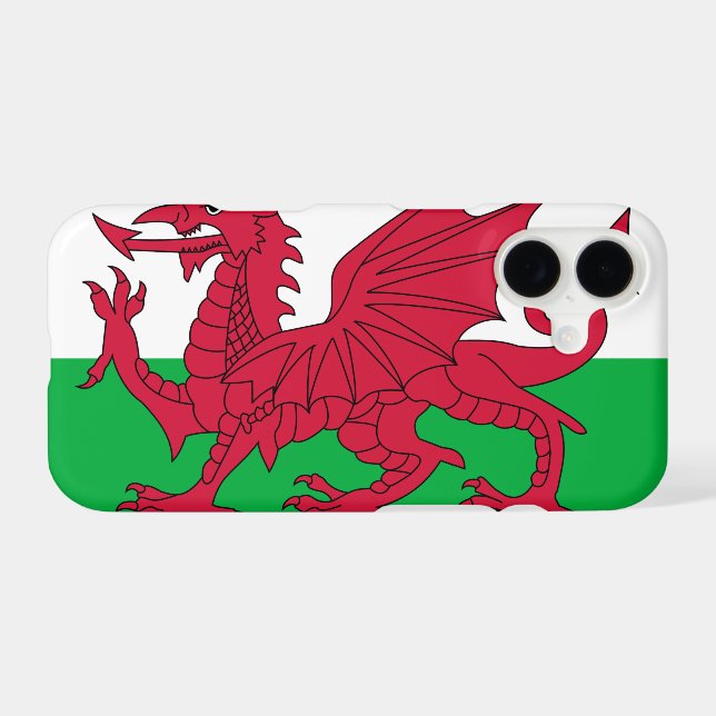 Wales iPhone Case (Back Horizontal)