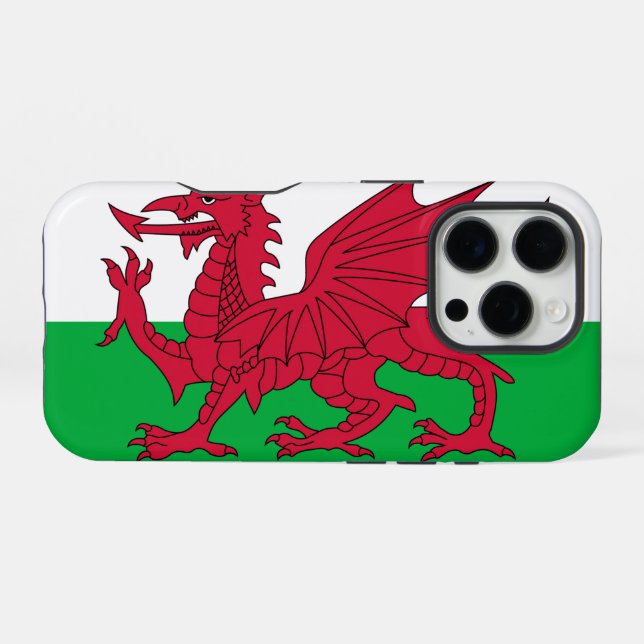 Wales iPhone Case (Back Horizontal)