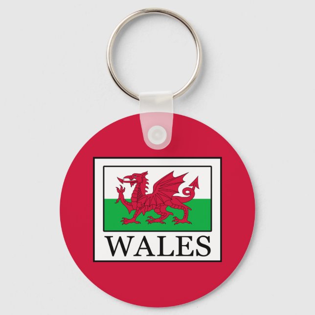 Wales Key Ring (Front)