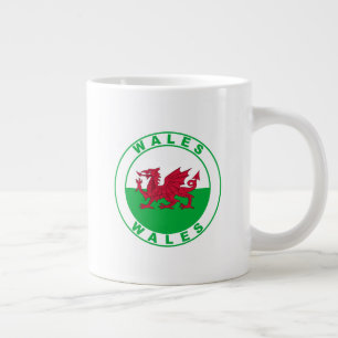 Wales Large Coffee Mug