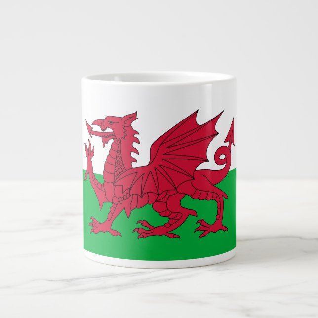 WALES LARGE COFFEE MUG (Front)