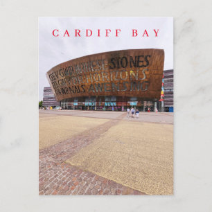 Wales Millennium Centre view postcard
