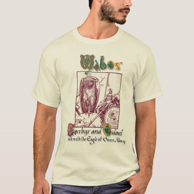 Wales Mythology T Shirt - Mabinogion (Front)