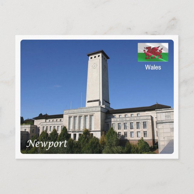 Wales - Newport - Postcard (Front)