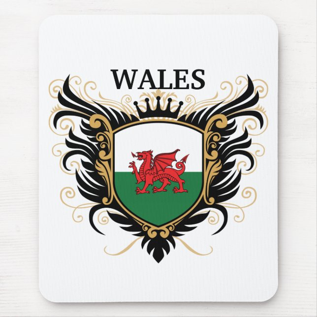 Wales [personalise] mouse pad (Front)