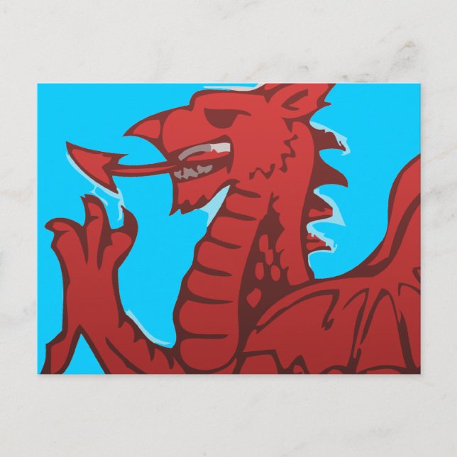 WALES POSTCARD (Front)