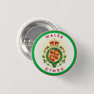 Wales Royal Badge Circle Shape