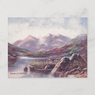 Wales, Snowdon from Capel Cyrig Postcard