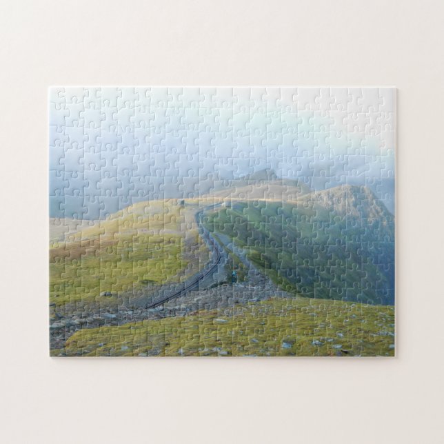 Wales Snowdon Welsh Landscape Railway Souvenir Jigsaw Puzzle (Horizontal)
