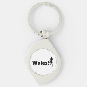 Wales Soccer Key Ring