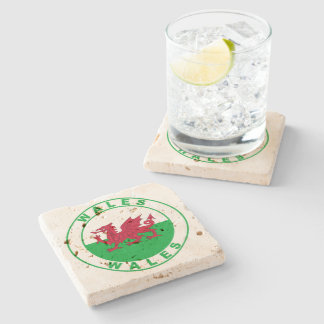 Wales Stone Coaster