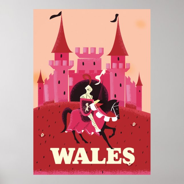 Wales travel poster. poster (Front)
