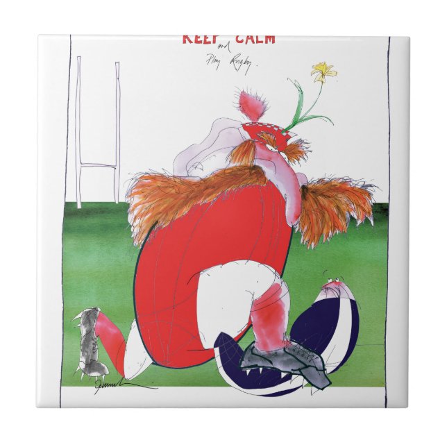 wales v scotland balls - from tony fernandes tile (Front)