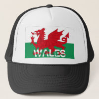 Wales welsh cymru flag souvenir hat