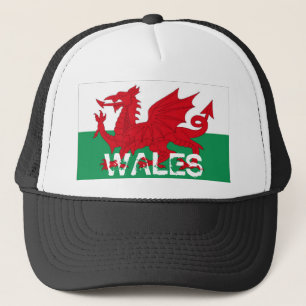 Wales welsh cymru flag souvenir hat