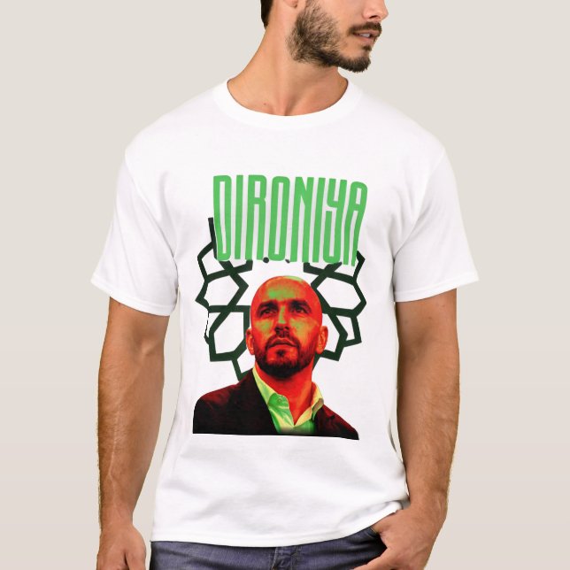 Walid Regragui ‘Diro Niya’ T-Shirt – Morocco (Front)