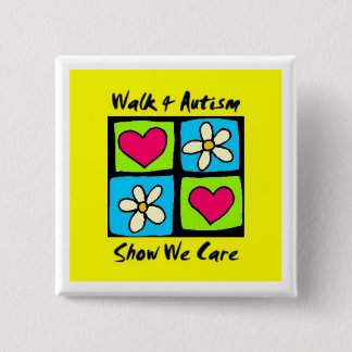 Walk 4 Autism square badge