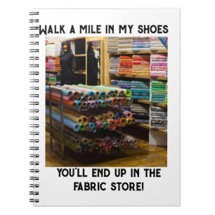 Walk a mile in my shoes notebook