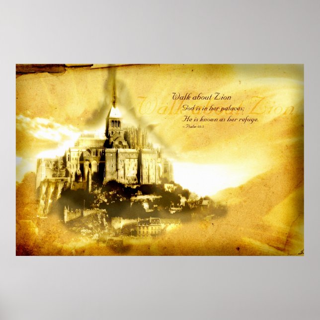 Walk About Zion Poster (Front)