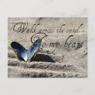 Walk Across the Sand Postcard