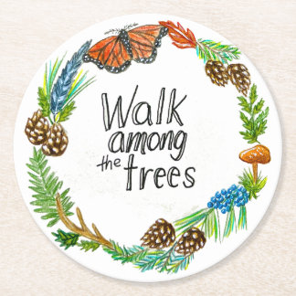 Walk Among the Trees Coaster Set
