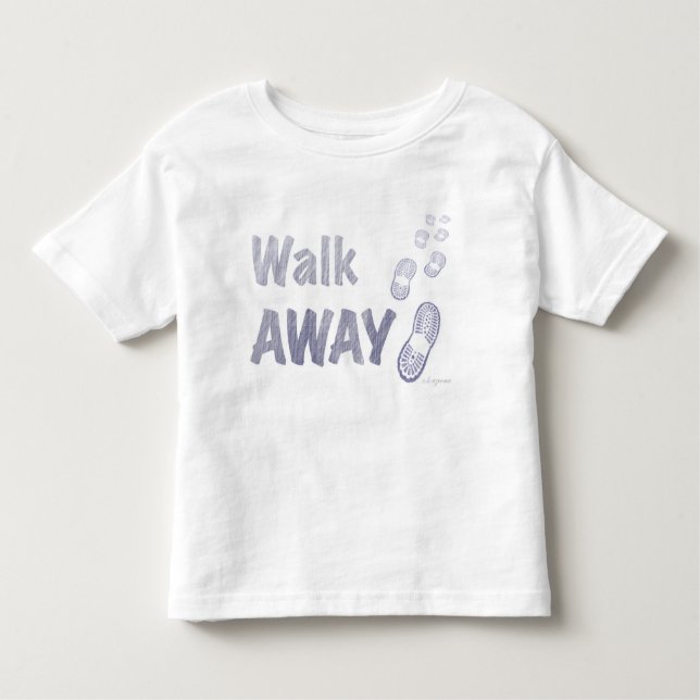 Walk Away child t-shirt (Front)