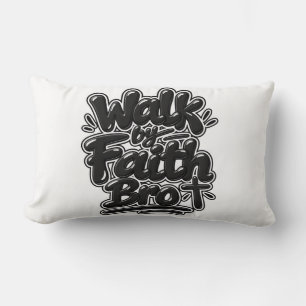 Walk by faith Bro Lumbar Cushion