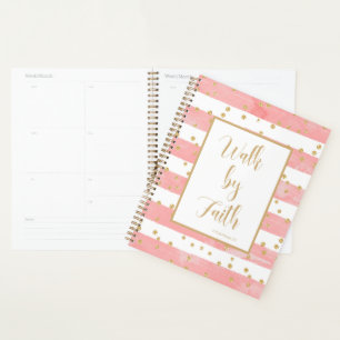Walk By Faith Christian for her Planner
